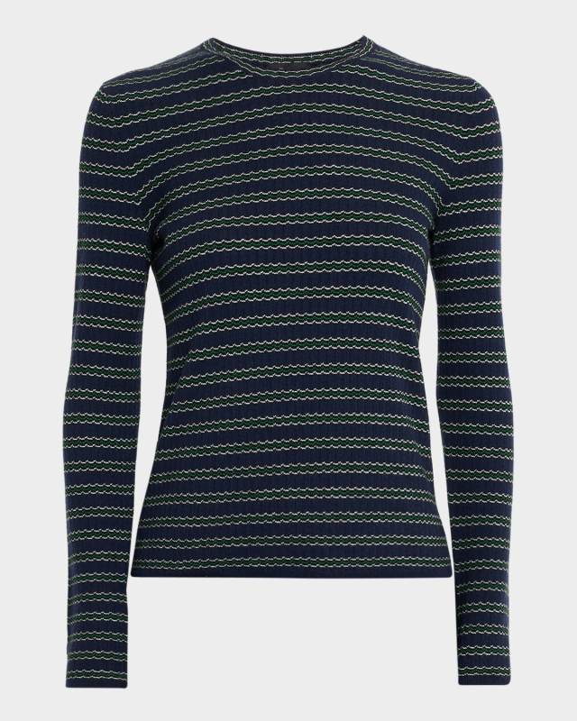 Stripe Long-Sleeve Top